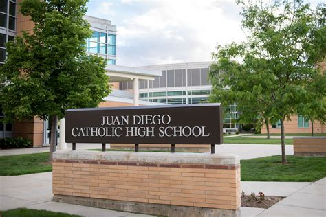 Juan diego catholic high - All you need is an Internet-capable computer.Here’s how to access our easy-to-use Family Portal: In Chrome, Firefox, Safari, or Internet Explorer, go to FACTSmgt.com and click Parent Login, then select FACTS Family Online. Type the school's District Code: SJD-TX. Click Create New Family Portal Account. Type your email address and click Create ...